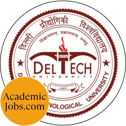 Delhi Technological University Jobs